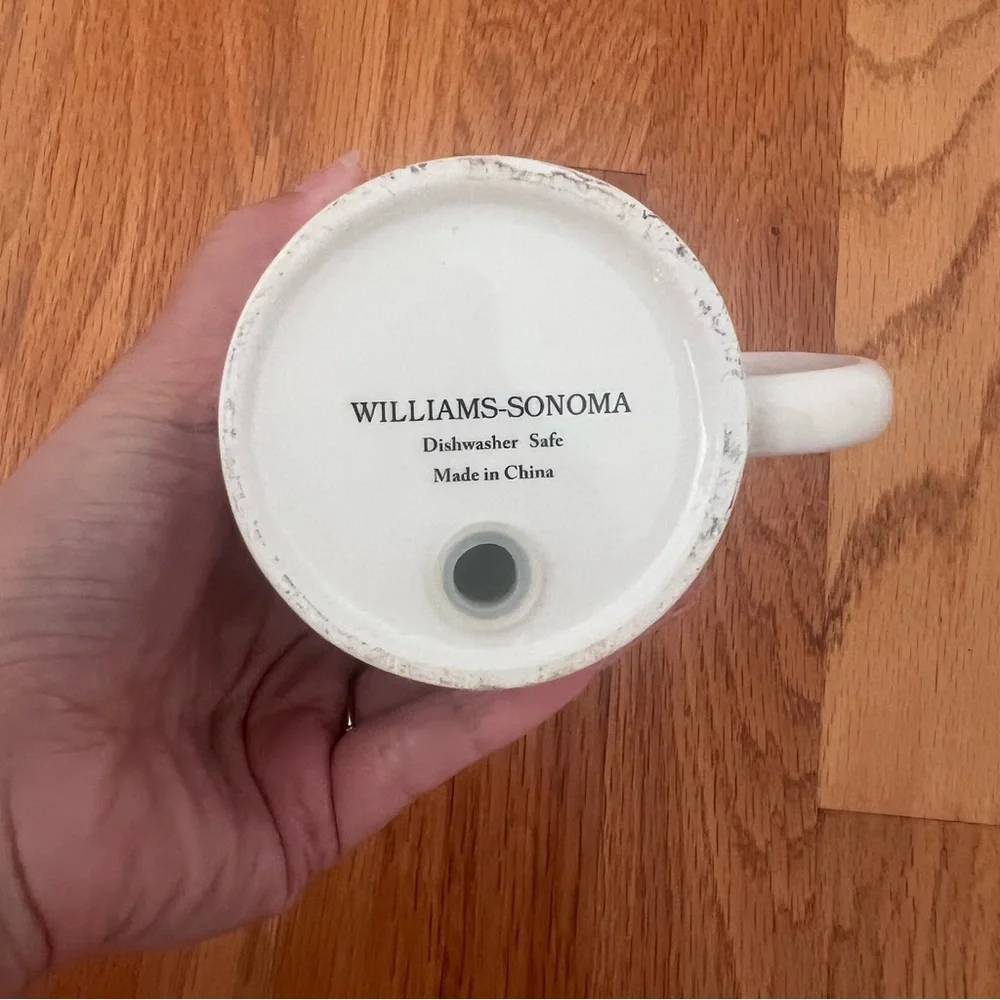 🍿 Williams-Sonoma Ceramic Popcorn Seasoning Shaker – Red & White – Never used